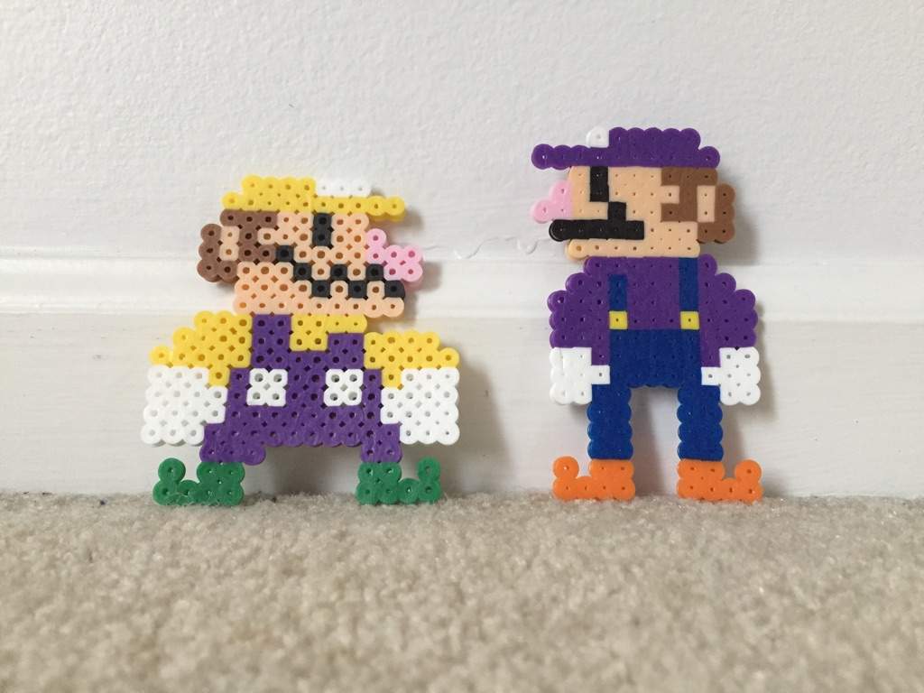 Perler Bead Wario Brothers | Mario Amino