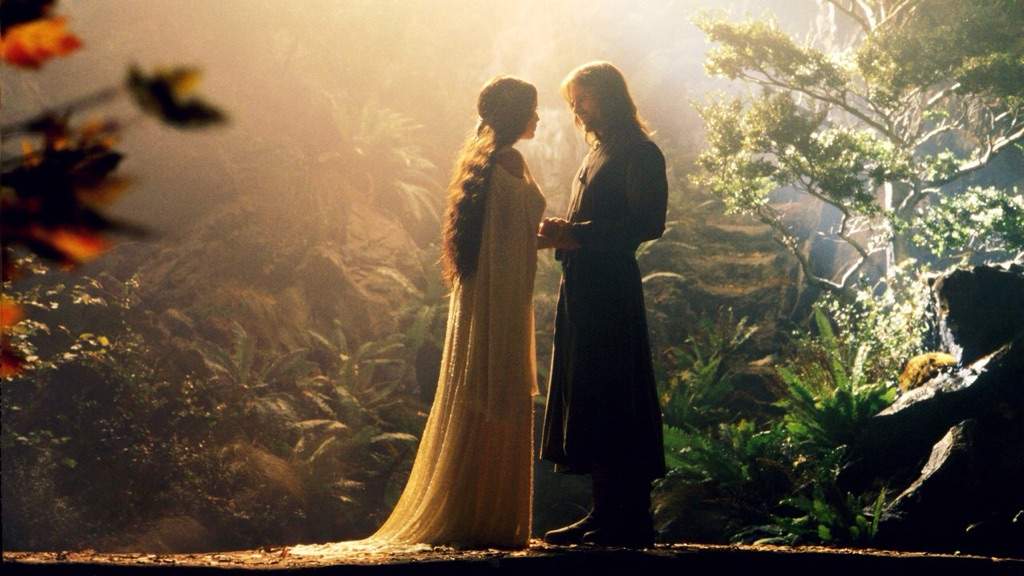 Meeting of Aragorn and Arwen | LOTR Amino