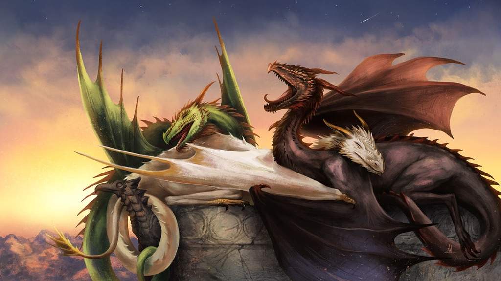 Three Dragon Riders | Thrones Amino