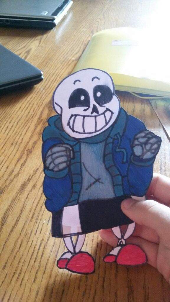 Sans Undertale Papercraft