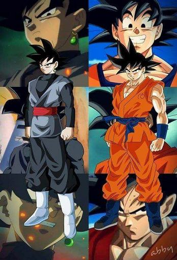 Black Goku y Goku | Anime Amino