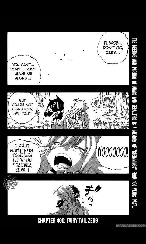 Fairy Tail Chapter 490 Zero Anime Amino