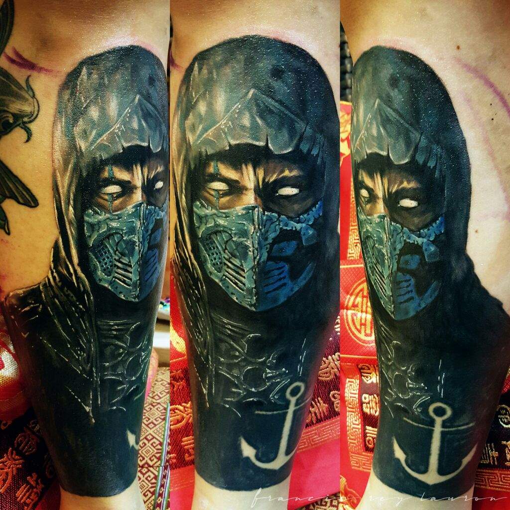 SubZero tattoo done by benochoa To submit your work use the tag  gamerink And dont forget to share our page too tattoo tattoos   Instagram