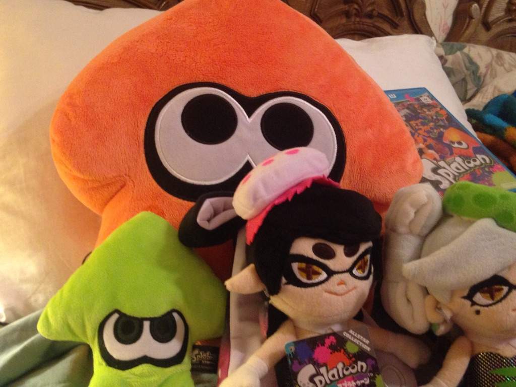 squid pillow splatoon