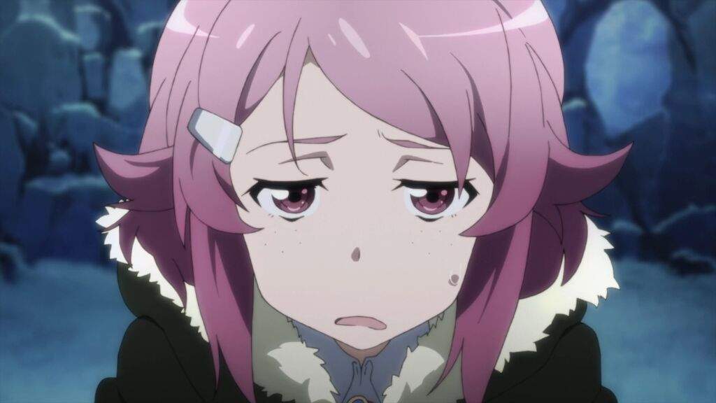 why is lisbeth hair pink not brown  anime amino