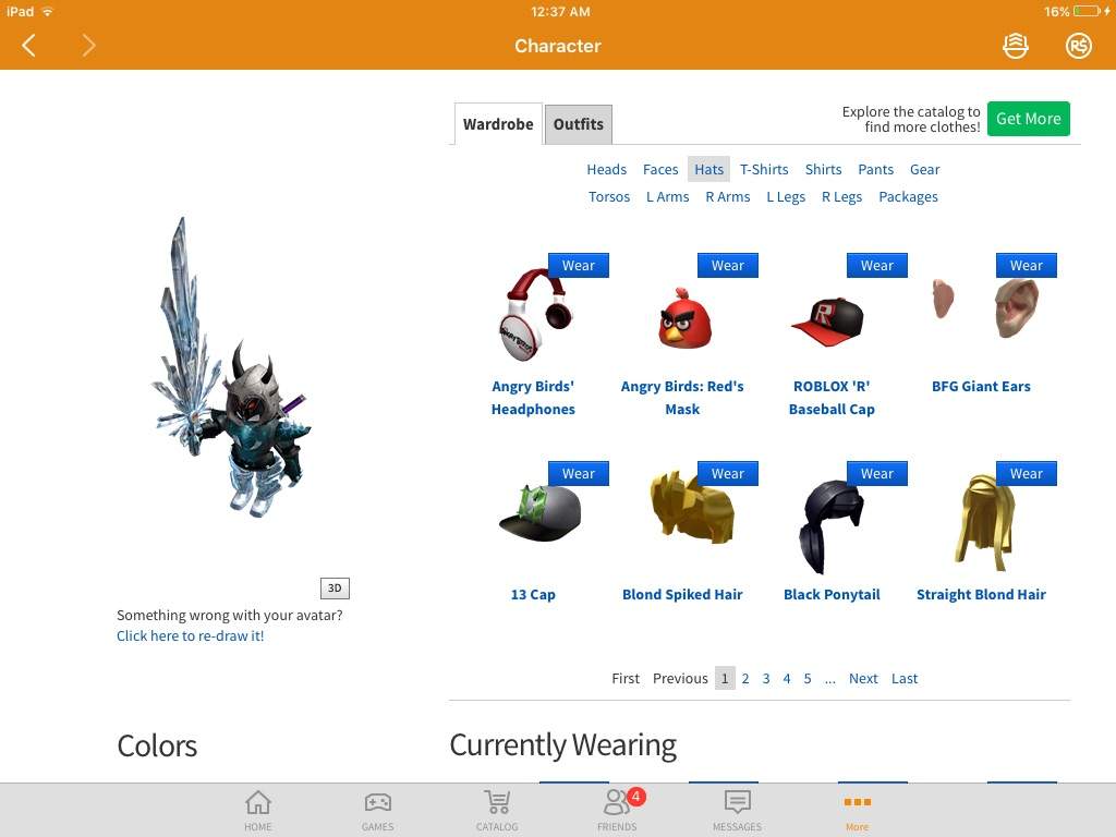All My Hats And Gear Part 2 Roblox Amino - red headphones roblox