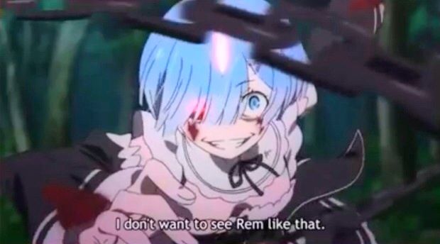 Rem in her demon form | Anime Amino