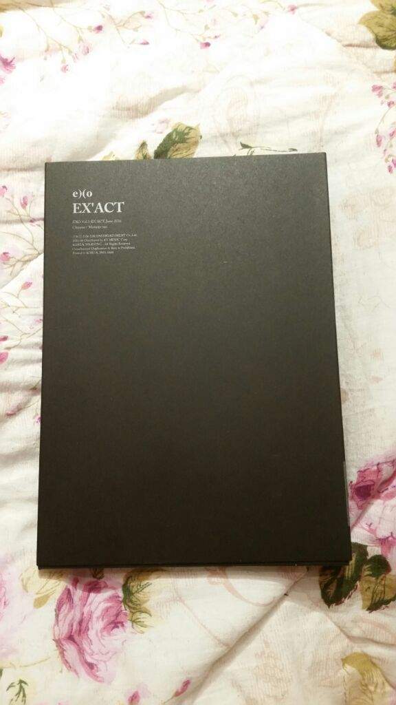 Exo 3rd Album Exact Chinese Monster Unboxing K Pop Amino