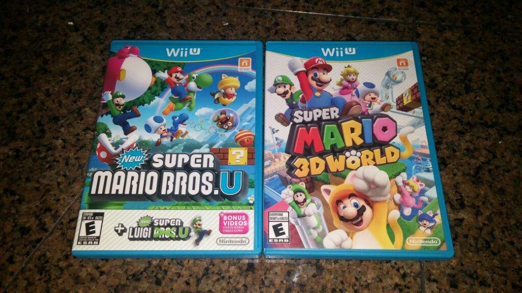 My Family Mario Wii U Game Collection Mario Amino