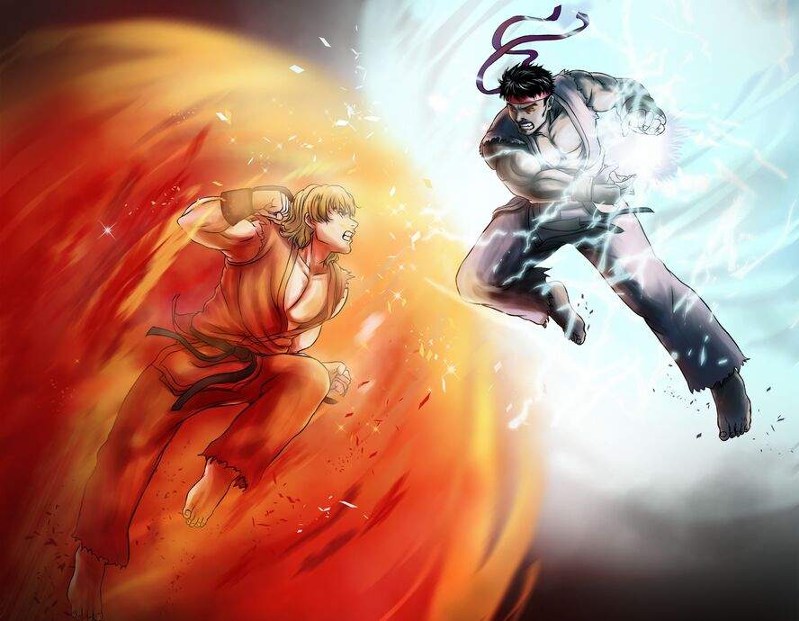 Who is cooler Ken vs Ryu. Street Fighter | Video Games Amino