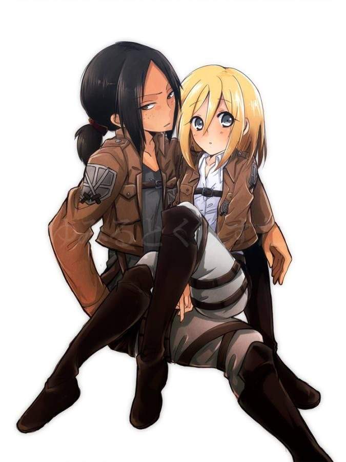 Ymir ️ Christa Wiki Anime Amino