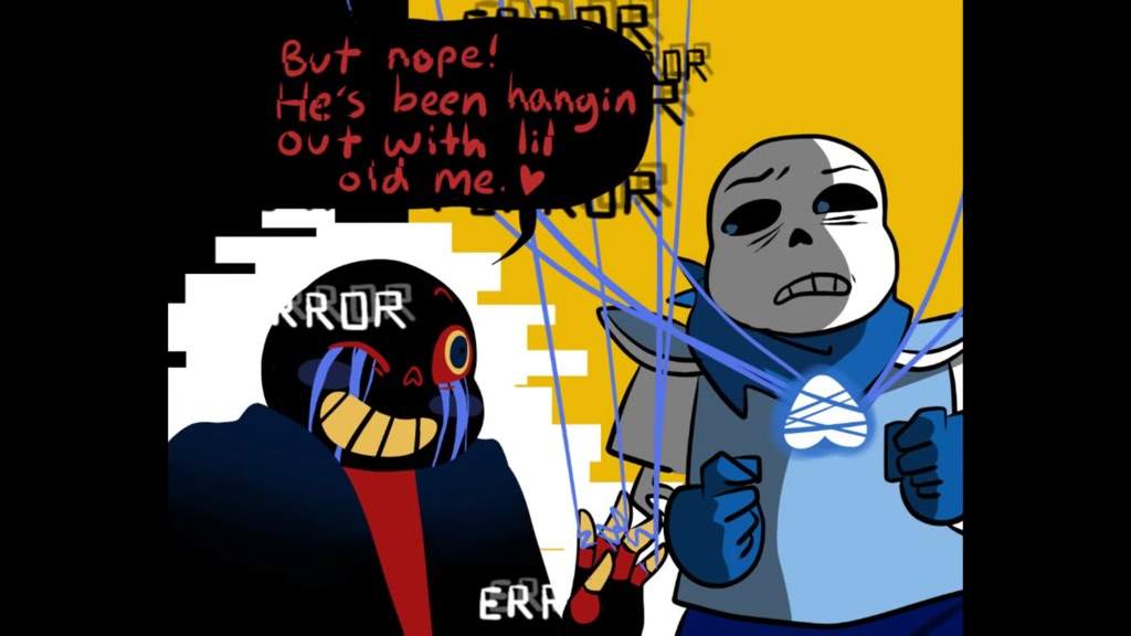 Error Sans VS Underswap(Swaptale?) part one | Undertale Amino