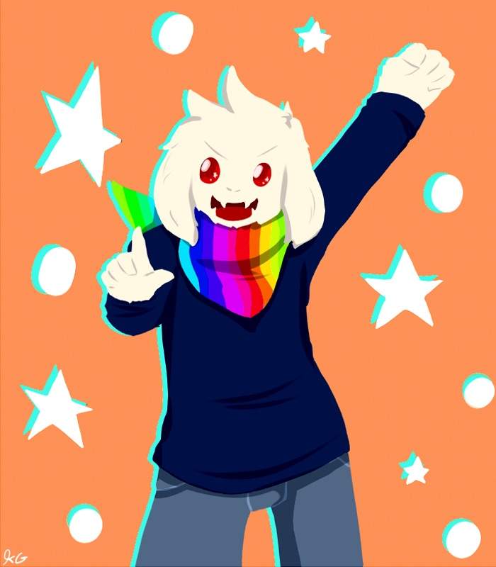 Which eyes color you think Asriel have? | Undertale Amino