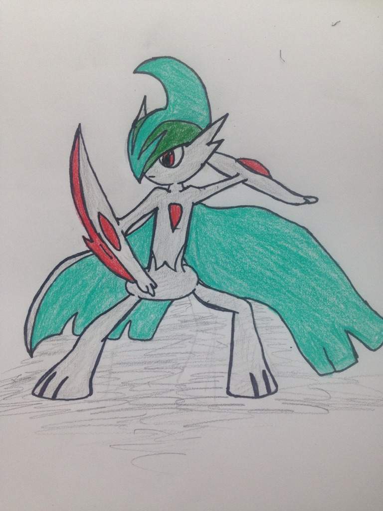 Mega Gallade Drawing 