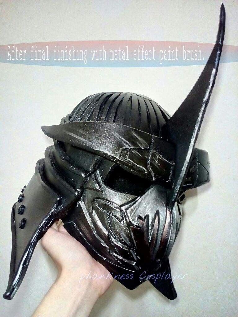 Progress making helmet Master Shredder from TMNT Out of The Shadows