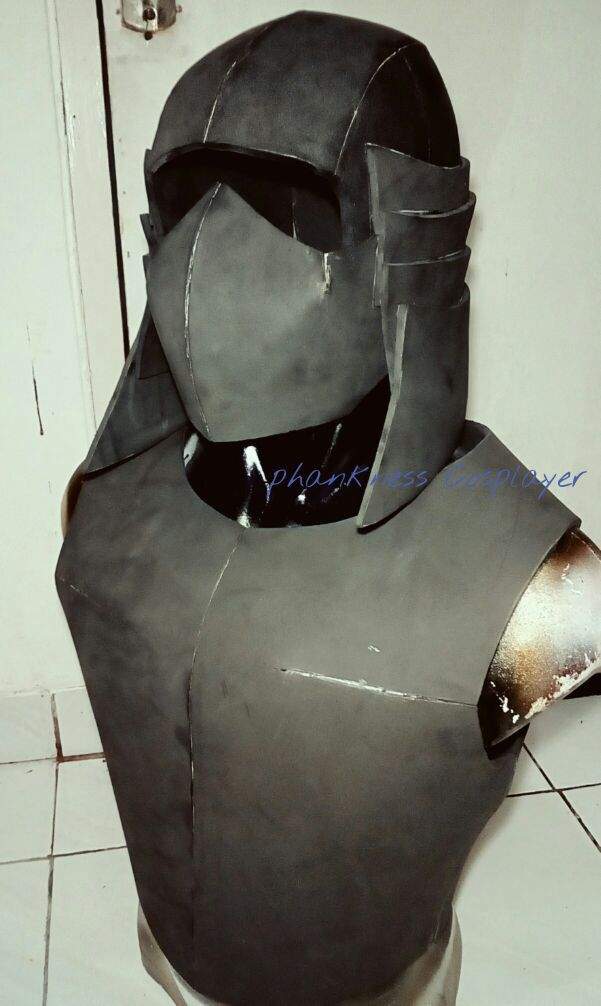 Progress making helmet Master Shredder from TMNT Out of The Shadows