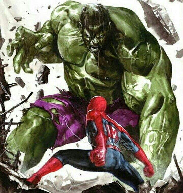 Versus: SpiderMan vs Hulk | •Cómics• Amino