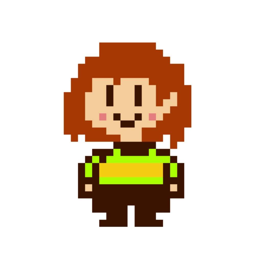 Pixelated Chara | Undertale Amino