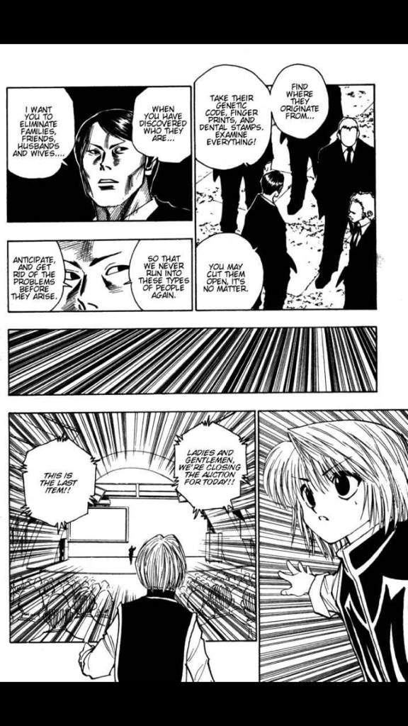 Hxh Kurapika Manga Panel