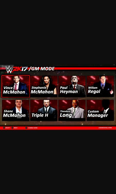 wwe 2k17 managers