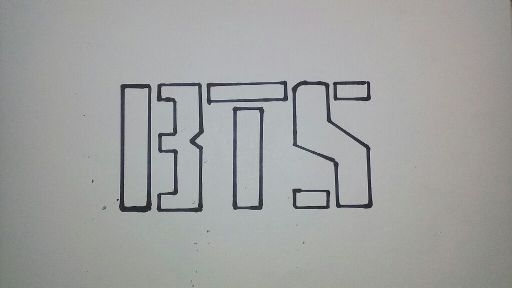 Bts dibujo logo ? | K-Pop Amino