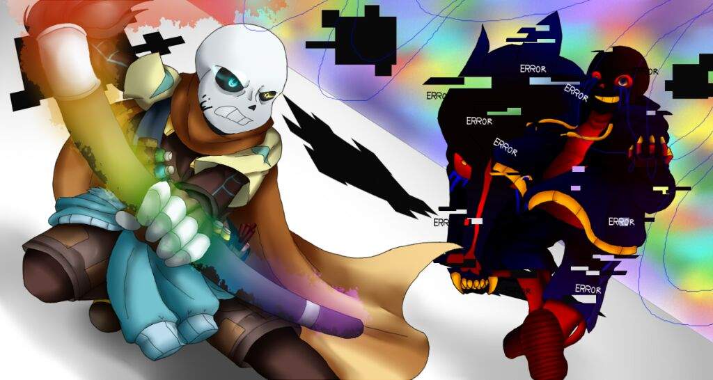 Ink and error sans explanation | Undertale Amino