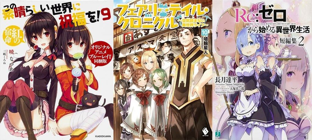 Ranking of Light Novels | Anime Amino