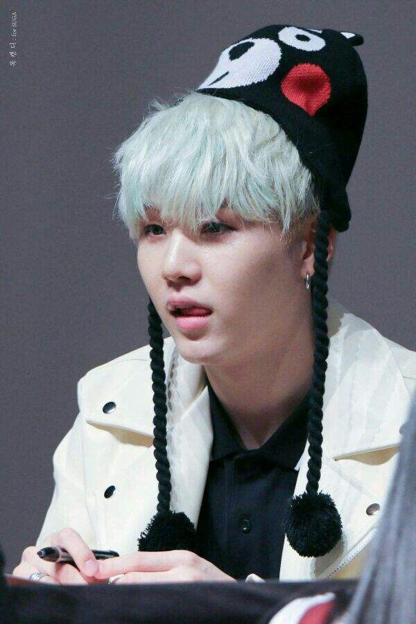 Suga and Kumamon 🐻 | K-Pop Amino