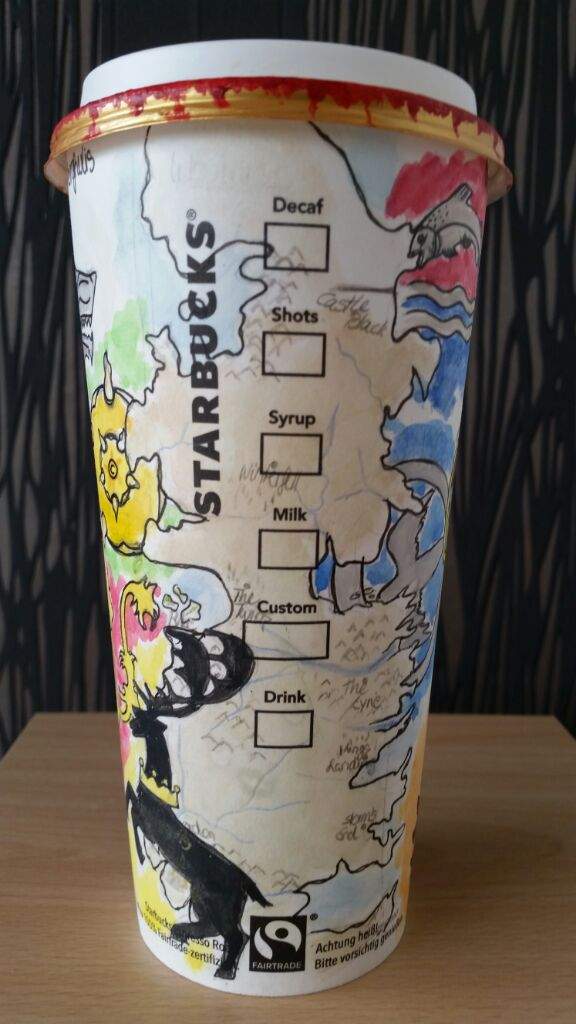 starbucks cup game of thrones