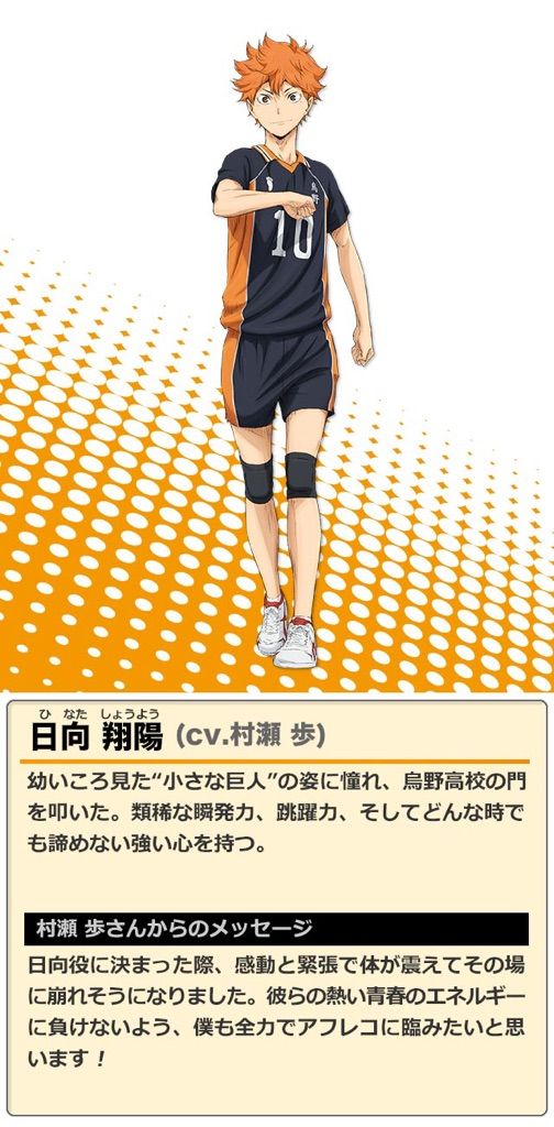 日向 翔陽 Hinata Shouyou Wiki Haikyuu Amino