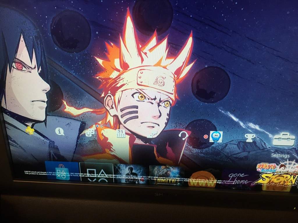 Naruto Background for PS4.