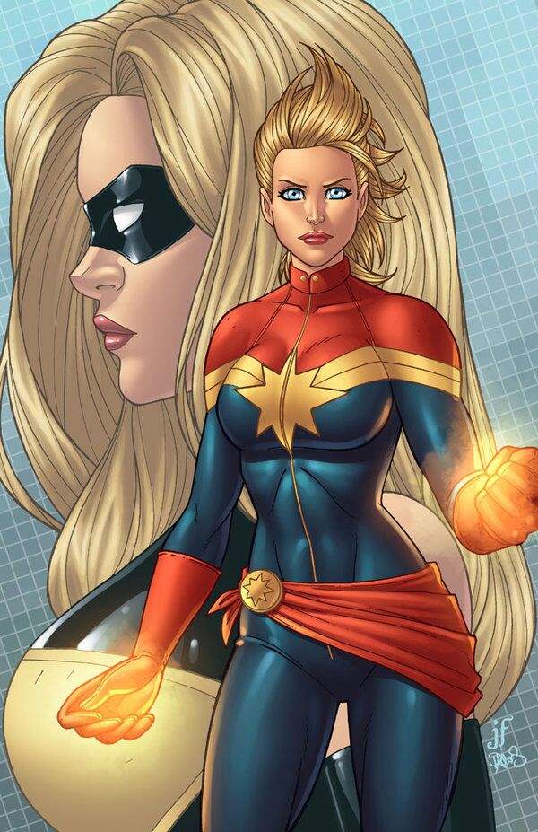 (Carol Danvers) Capitan Marvel •Cómics• Amino