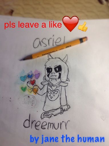 Asriel drawing | Undertale Amino