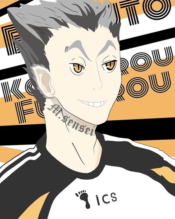 Fan Art Bokuto Koutarou Haikyuu Amino