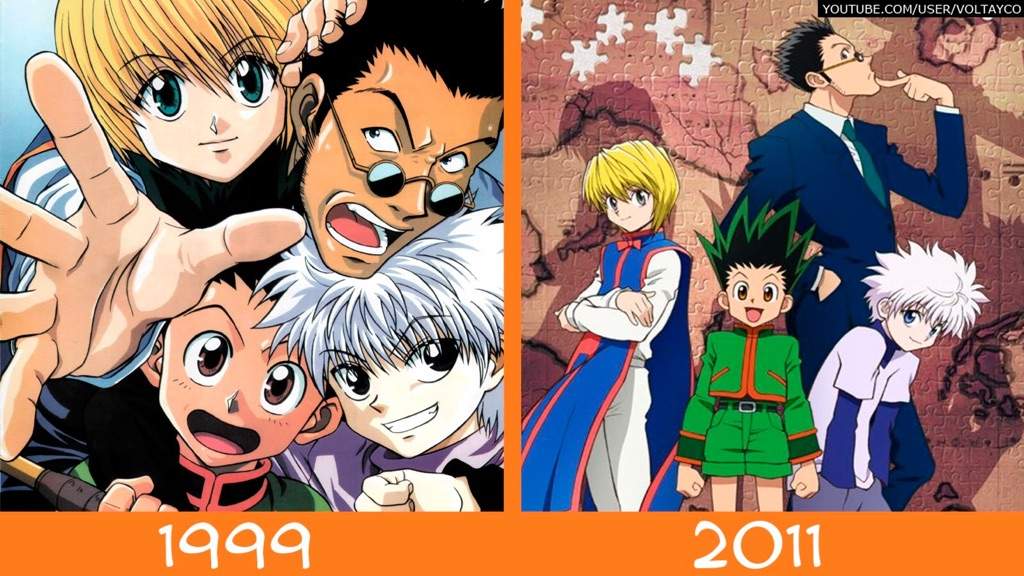 hunter x hunter 1999 Vs hunter x hunter 2011 | Anime Amino