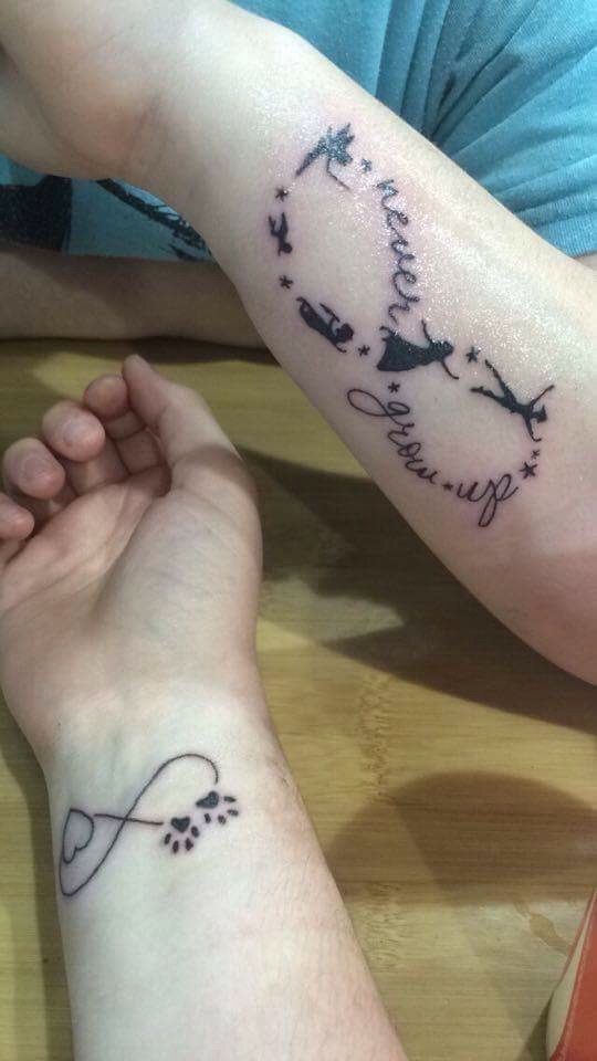 Tattoo tagged with outline peter pan quote  inkedappcom