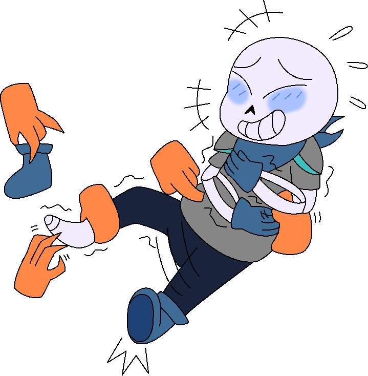 cuter than Sans being tickled, it's a Sans with the cinnamon roll pers...