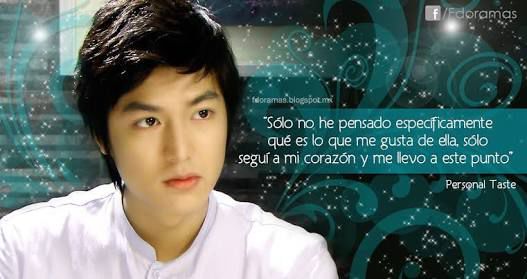 frases de lee min ho | •K-Pop• Amino