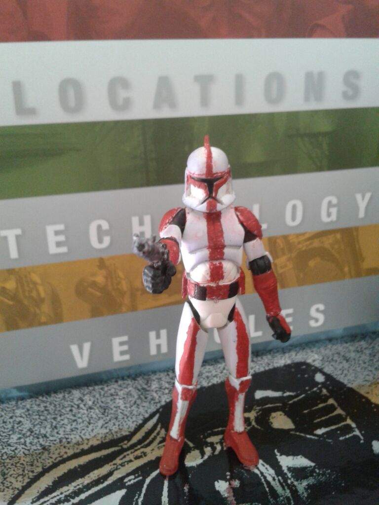 clone trooper red armor