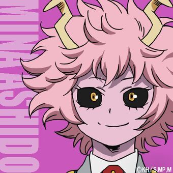 my hero academia mina ashido metallic