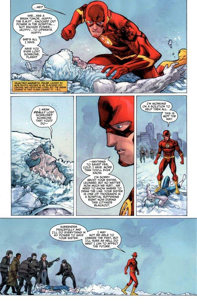 Flash VS Captain Cold Wiki League of Heroes Amino