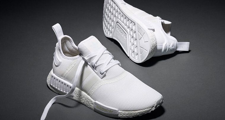 all white nmds