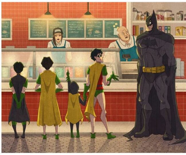 Batman es un buen padre jaja ? | •Cómics• Amino