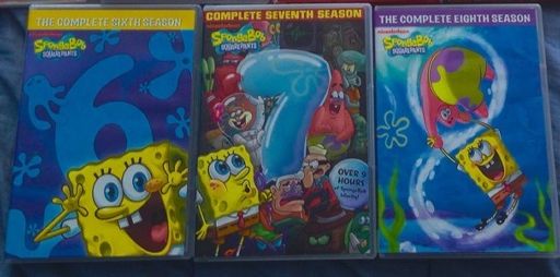 The Cartoon Revue: SpongeBob SquarePants: DVD Reviews of Seasons 6-8 ...