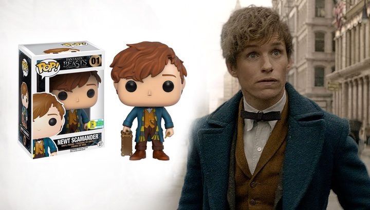 funko newt scamander y pickett