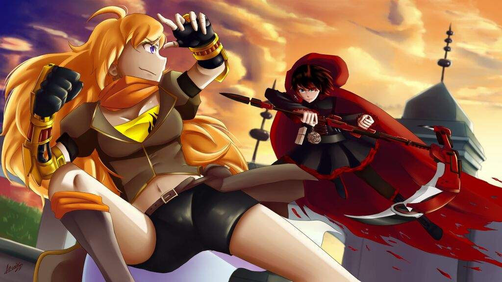 Tell me who is better Ruby Rose or Yang Xiao long 