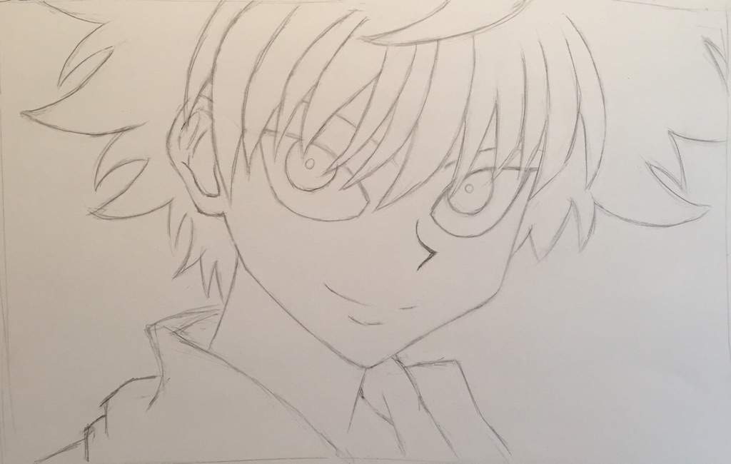 Drawing Killua Zoldyck! Happy Birthday Killua! | Anime Amino