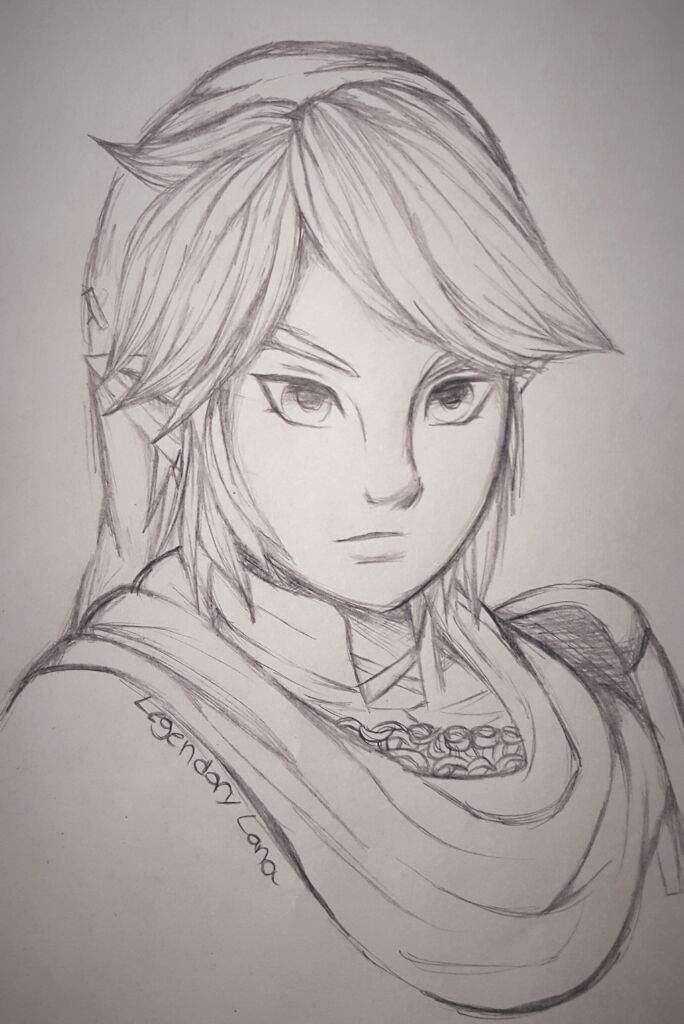 Hyrule Warriors Link Drawing | Zelda Amino