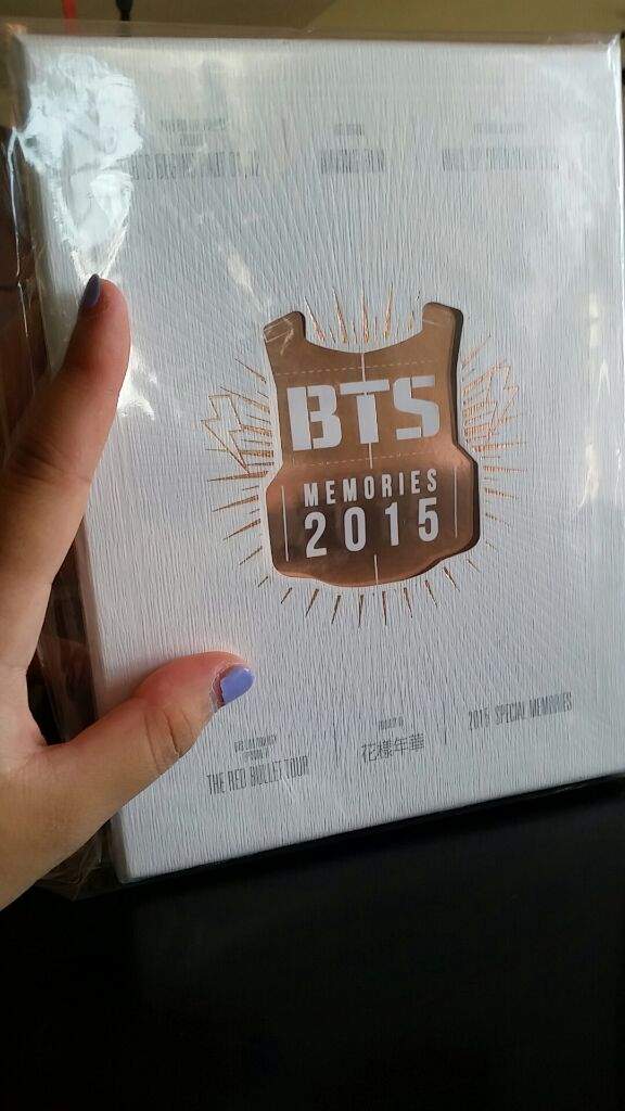 Bts Memories 15 Dvd Set Unpackaging I Won A Giveaway K Pop Amino