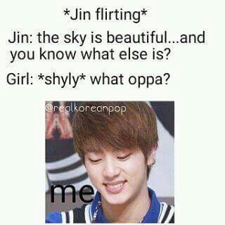 BTS Jin flirting | K-Pop Amino